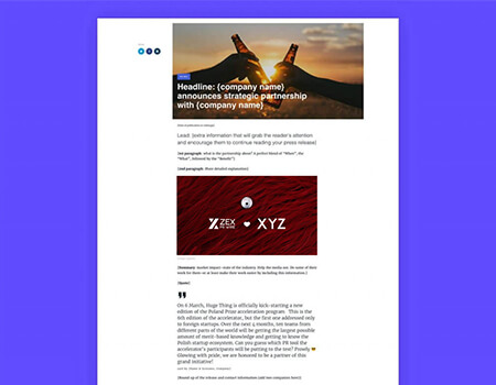 New-Partnership-Announcement-Press-Release-Template