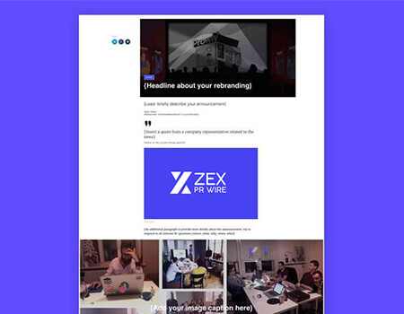 Rebranding-Press-Release-Template