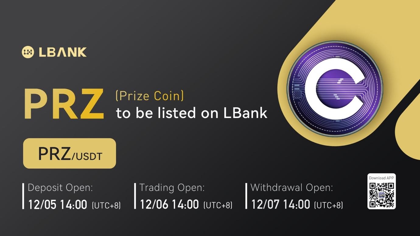 Prize Coin (PRZ) Token to be Listed on LBank Exchange ...