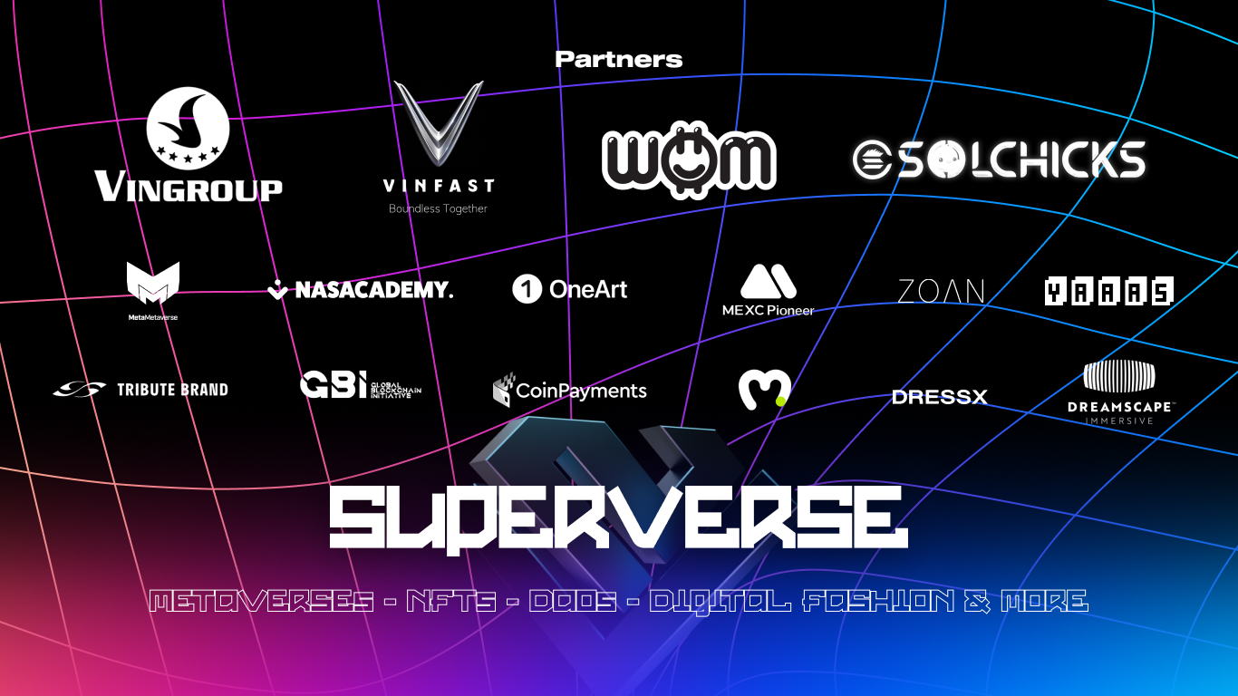 The SUPERVERSE web3 summit covering metaverses, NFTs and SocialFi, is  kicking off in Dubai - Zex PR Wire