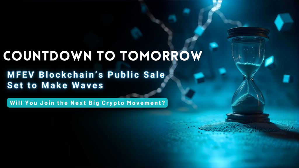 Get Ready to Dive In! MFEV Coin Public Sale Is Almost Here, and It’s Expected to Be Huge