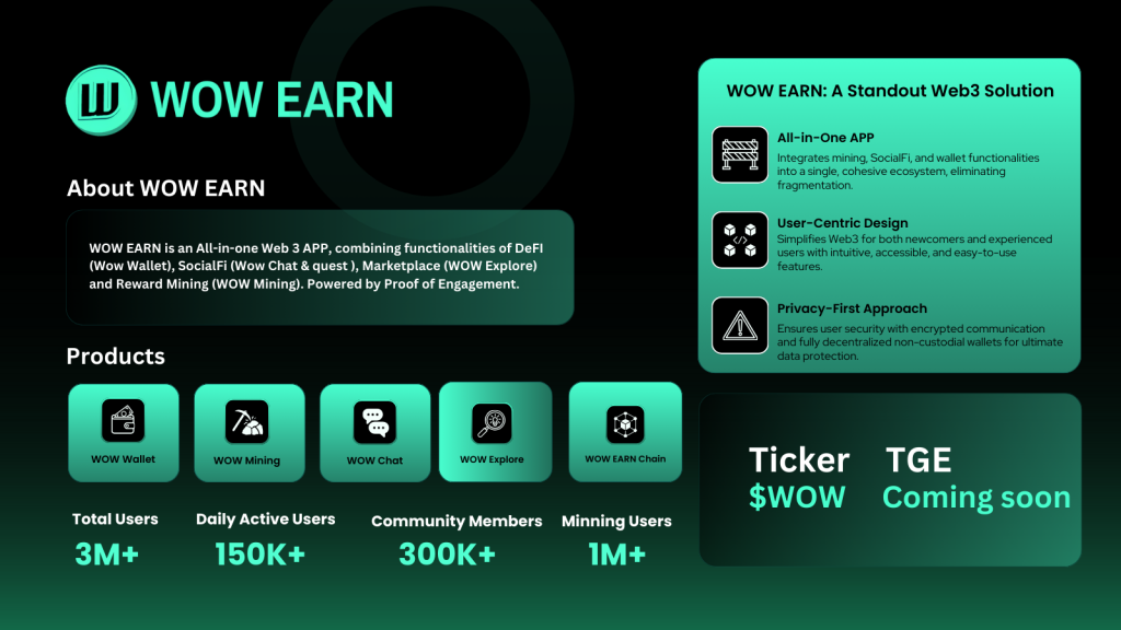 Has Pi Network Found Its Challenger? WOW EARN Enters the Web3 Arena