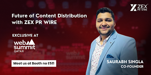 ZEX PR WIRE to Exhibit at Web Summit Qatar 2025: Transforming PR & Content Marketing