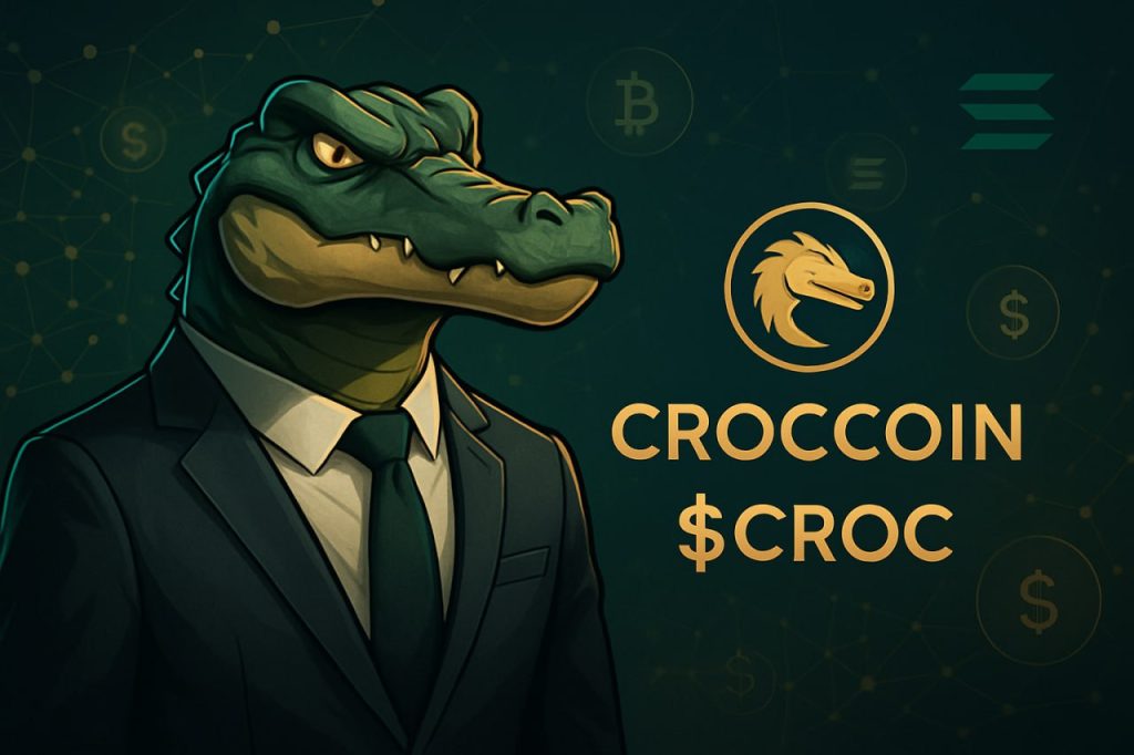 CrocCoin Introduces Groundbreaking Meme-to-DeFi Ecosystem on Solana, Featuring Progressive Decentralization