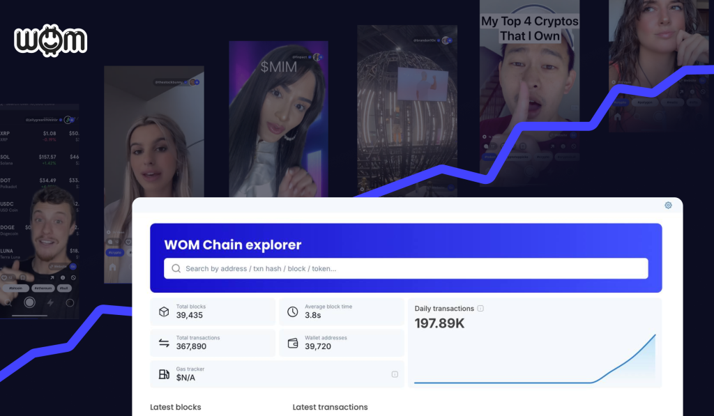 WOM Protocol Launches Testnet of EVM Layer 1 Blockchain to Power the Next Era of SocialFi