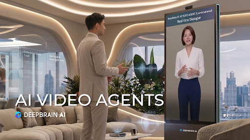 DeepBrain AI Launches Interactive AI Video Agents for Enterprise