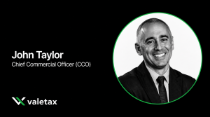 Valetax Enhances Leadership Team with Appointment of John Taylor as CCO